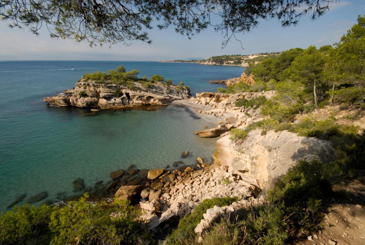 Xalet piscina privada Ibiscus Villa L'Ametlla de Mar Bagian luar foto
