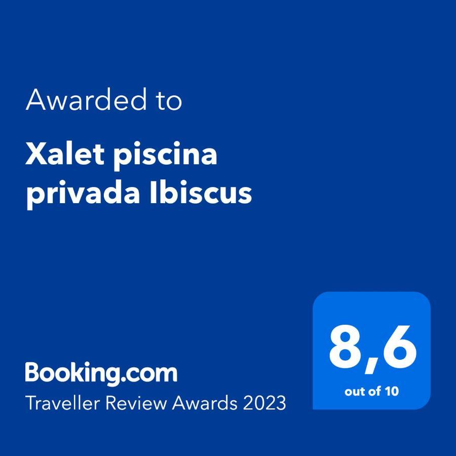 Xalet piscina privada Ibiscus Villa L'Ametlla de Mar Bagian luar foto